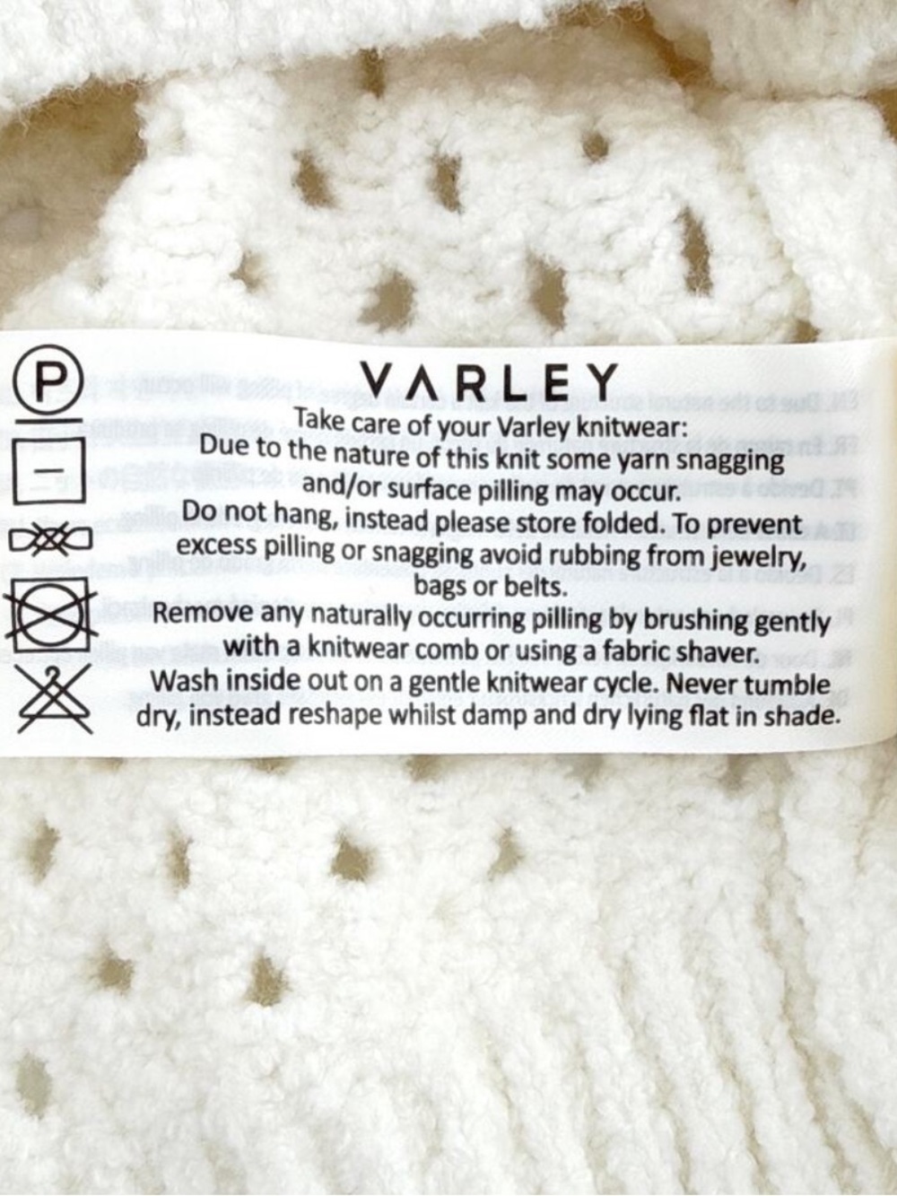 Varley Grady Bouclé Knit Sweater - Picture 9 of 11